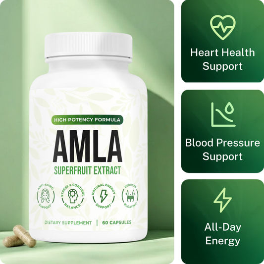 Drop Your Blood Pressure Naturally with Amla Superfruit Capsules